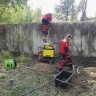Trasovanie kanalizačných rozvodov v opustenom areály
